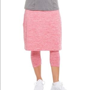 Like New SpaceDye Snoga Skort Size Med Pink